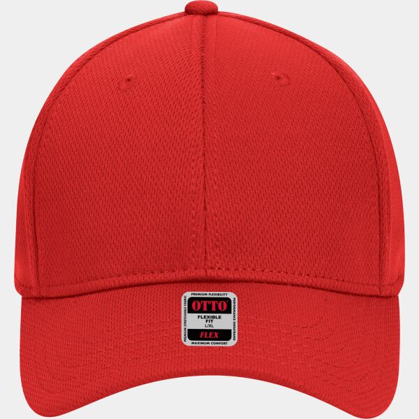 OTTO CAP "OTTO FLEX" Fitted 6 Panel Low Profile Baseball Cap Thumbnail