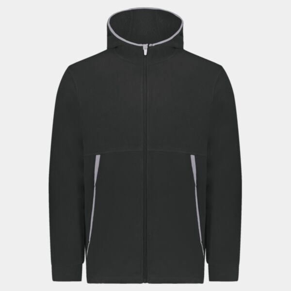 Youth Eco Revive™ Polar Fleece Hooded Full-Zip Jacket Thumbnail