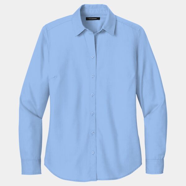 Women's Long Sleeve Nailhead Easy Care Shirt Thumbnail