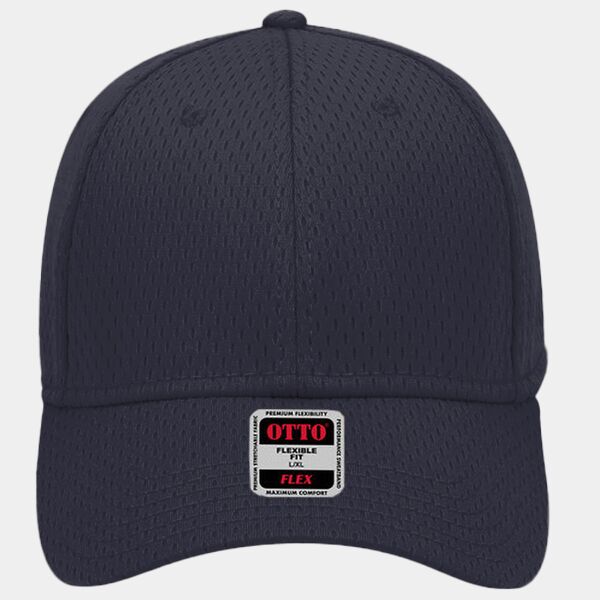 OTTO CAP "OTTO FLEX" Fitted 6 Panel Low Profile Baseball Cap Thumbnail