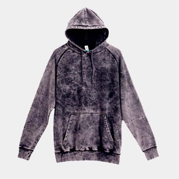 Unisex Vintage Raglan Hooded Sweatshirt Thumbnail