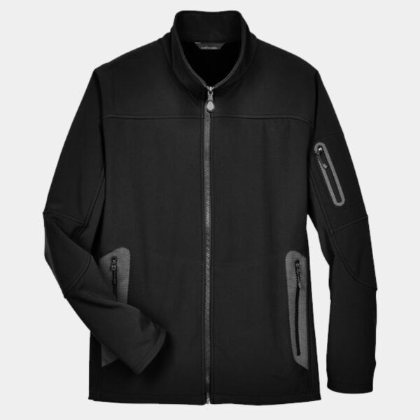 Men's Three Layer Fleece Bonded Shell Technical Jacket Thumbnail