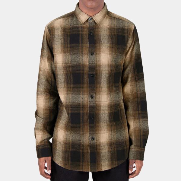 Men's Plaid Flannel Overshirt Thumbnail
