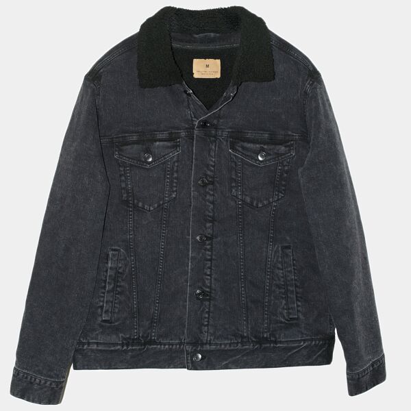 Unisex Sherpa-Lined Denim Jacket Thumbnail