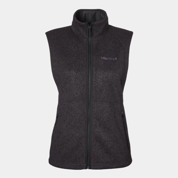 Women's Drop Line Fleece Vest Thumbnail