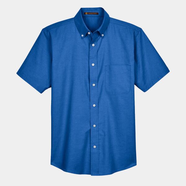 Men's Oxford Short Sleeve with Stain-Release Thumbnail