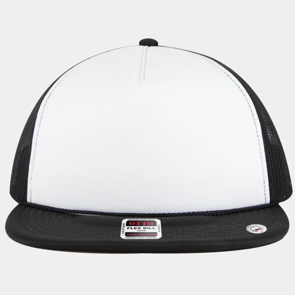 OTTO CAP "OTTO SNAP" 5 Panel Pro Style Mesh Back Trucker Snapback Hat Thumbnail
