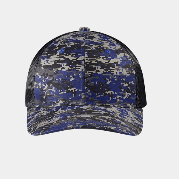 Digi Camo Snapback Trucker Cap Thumbnail