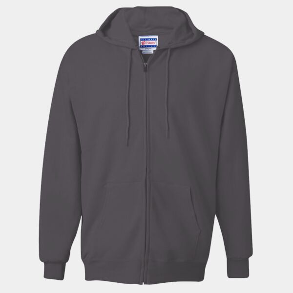 Unisex Ultimate Cotton® Full-Zip Hooded Sweatshirt Thumbnail