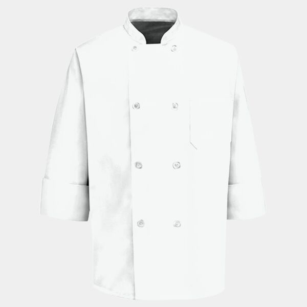 Eight Pearl Button Chef Coat Thumbnail