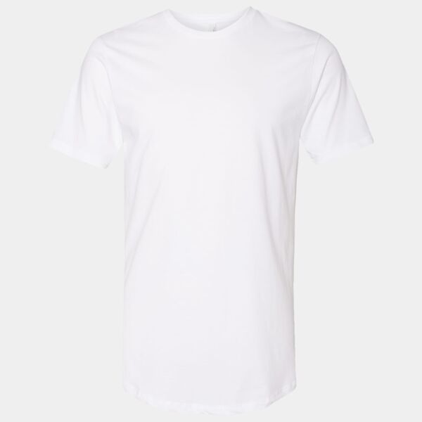 Men's Cotton Long Body T-Shirt Thumbnail