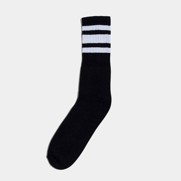 USA-Made Striped Crew Socks Thumbnail