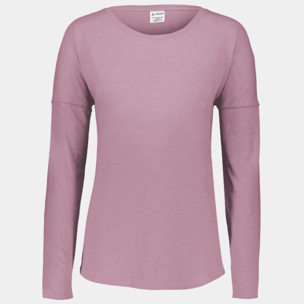 Women's Lux Triblend Long Sleeve T-Shirt Thumbnail